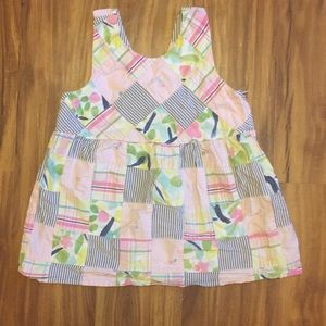 Pastel colored tank top